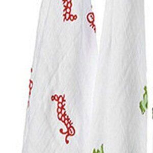 New 2 Pcs aden + anais Baby Swaddle Muslin Cotton Blanket Frog And Caterpillar